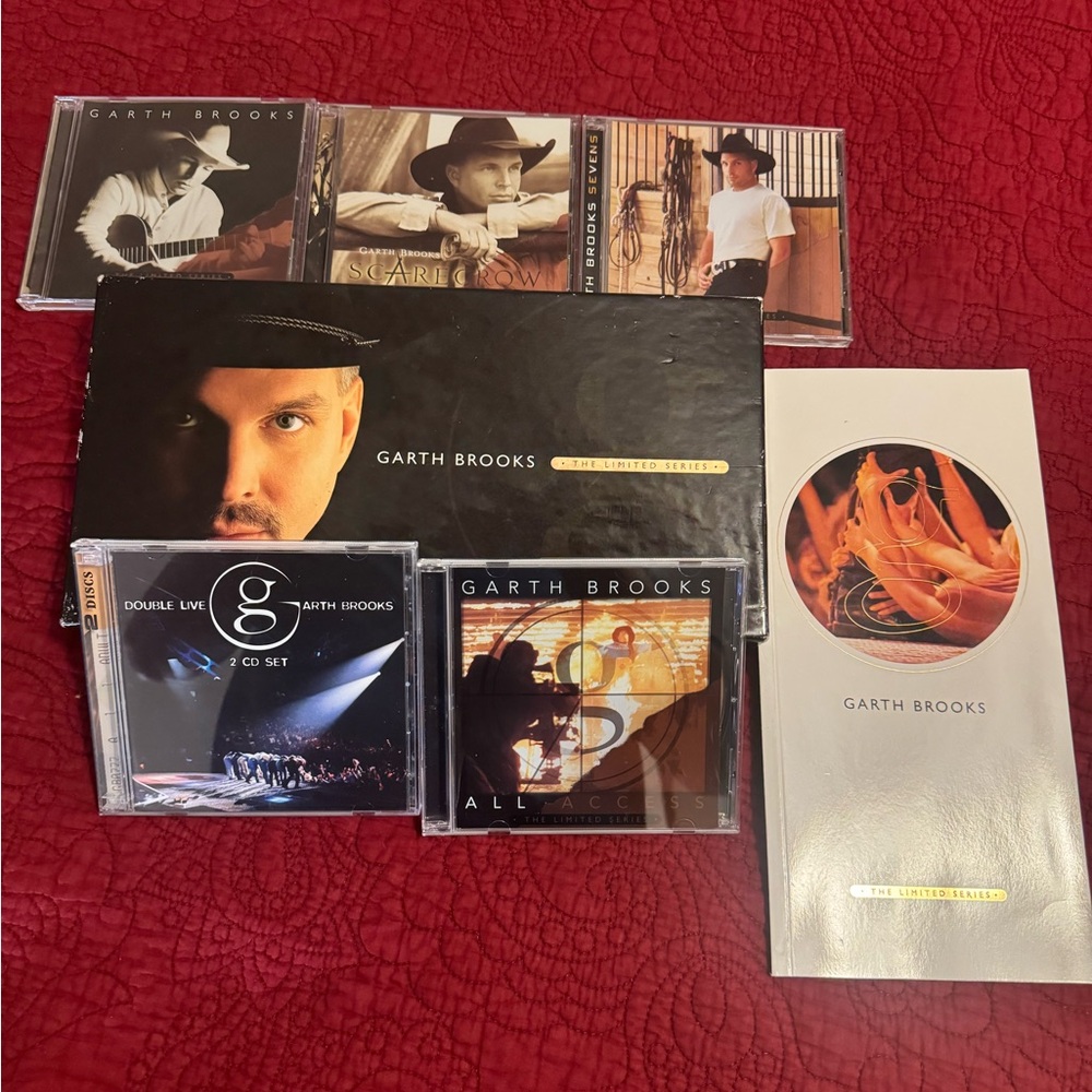 THE LIMITED SERIES (5 CD +DVD) BOX BY GARTH BROOKS FREE SHIPPING ***